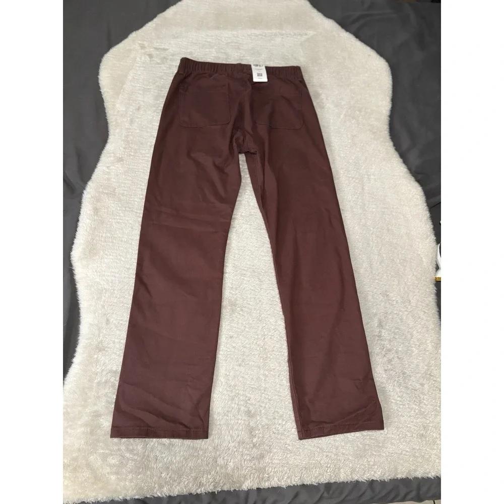 New Denizen Levi's‎ Men's Burgundy Jogger Pants Size XS Stretch
